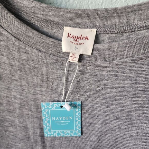 Hayden los Angeles babydoll ruffle blouse - Picture 2 of 7